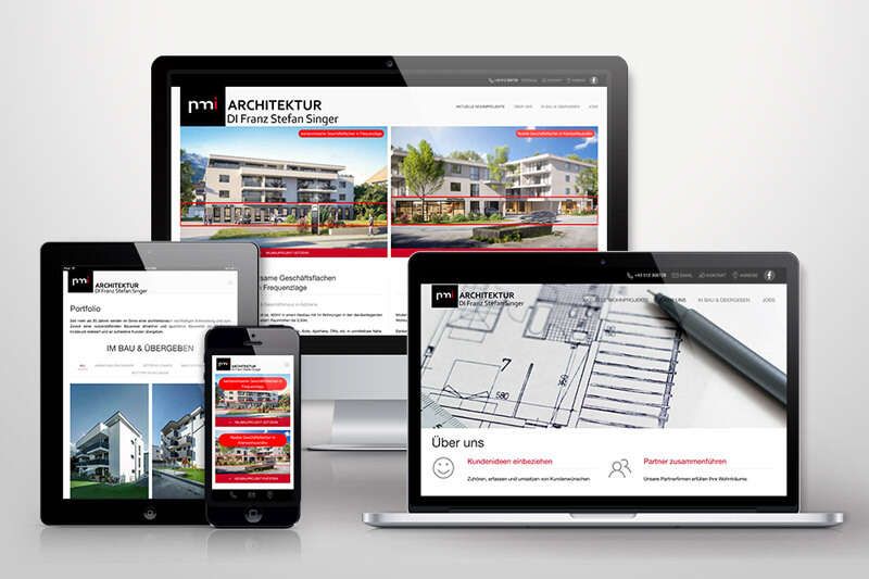 Responsive Webdesign pmi Immobilien Werbeagentur Auer Tirol