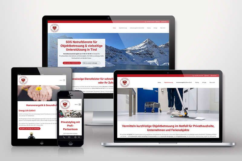 Responsive Webdesign für SOS Notdienste